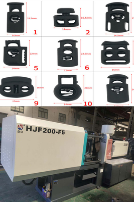 Automatic 490mm Mold Closing Stroke Injection Molding Machine with Height Adjustment