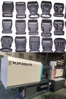 High Voltage Auto Injection Molding Machine for US Plastic Molder 160.8 Injection Pressure