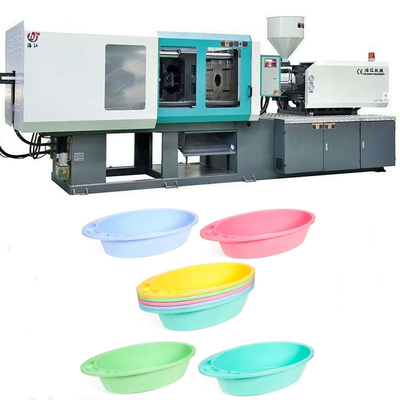 PLC Small Footprint Plastic Injection Moulding Machine For Bottle Caps