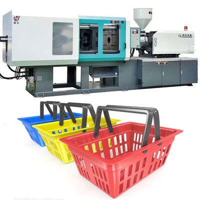 PLC Control System Baskets Plastic Injection Molding Machine With Nozzle