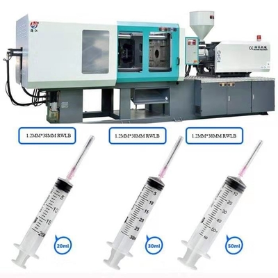 1800KN / 180 Ton Syringe Injection Molding Machine High Response 5.1 x 1.4 x 1.9m