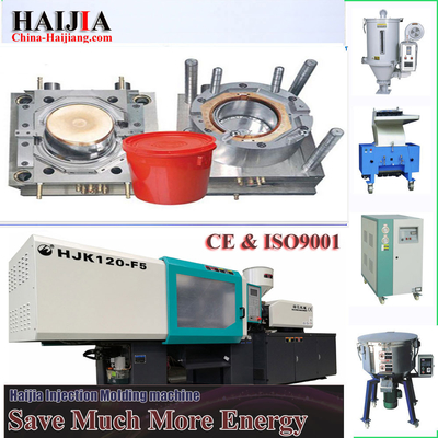 20L Water Bucket Auto Injection Molding Machine 5.5 Tons Machine Weight