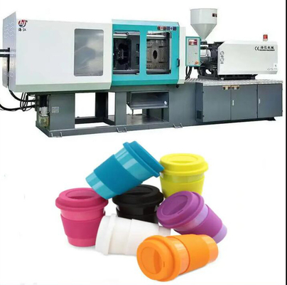 PLC Auto Injection Molding Machine For Clear Plastic Water Cup
