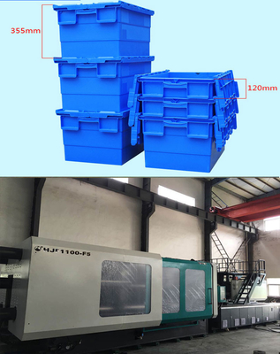 Precision 1800 Tons Injection Molding Machine Heating Power 1-50 KW Clamping Force 100-1000 Mm