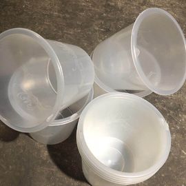 7l Pp Bucket Injection Molding Molds Custom Plastic Molding With Flower