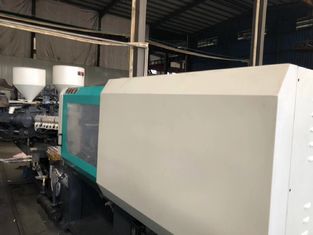 Double Color Barrel Hydraulic Injection Molding Machine 16kw Motor Power