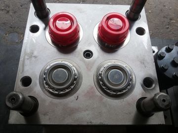 PP / PE Oil Bottle Cap Custom Injection Molding 4 Cavities With Iso Certified