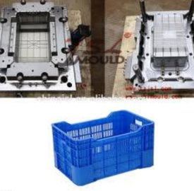 Plastic turnover box mould , injection molds custom , High precision  factory
