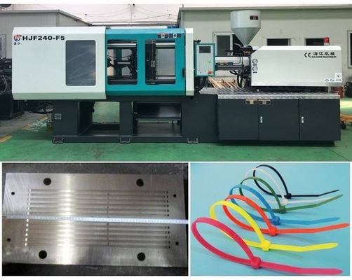 Nylon Cable Tie Injection Making Machine High Efficiency Energy Saving