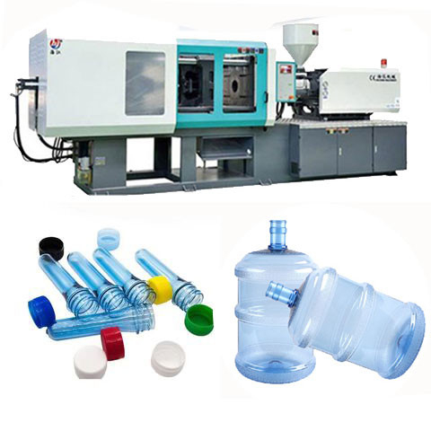 Semi Automatic Plastic Bottle Blowing Machine PET Injection Molding Machine