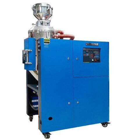 Blue Wheeled Industrial Air Dehumidifier For Warehouse 300Kg Weight