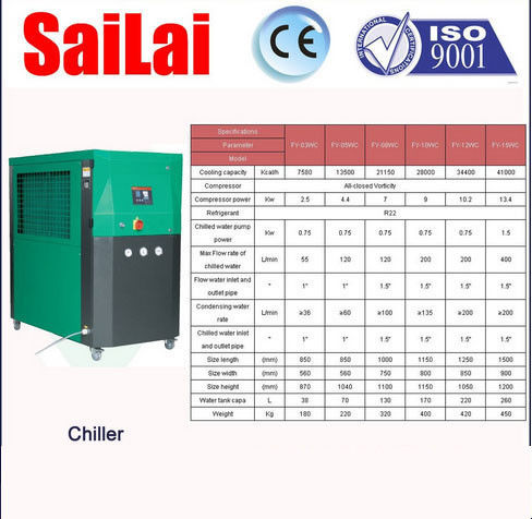 Custom Industrial Process Chiller Units , Industrial Water Cooled Chiller Over Load Protection