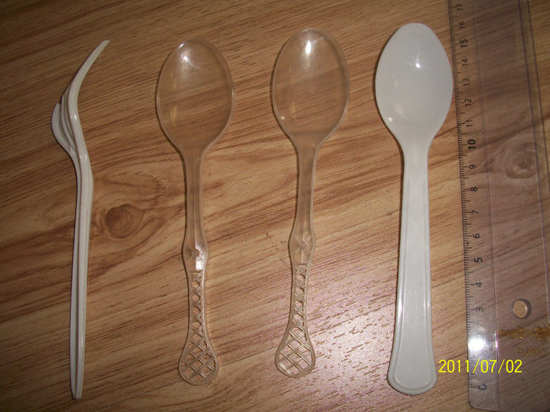 Tableware Custom Plastic Injection Molding / Multi Cavity Mold For Spoon ,Fork